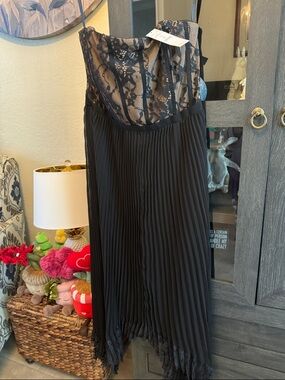 White House Black Market Black Lace Dress